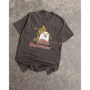 Vintage 80s Budweiser Eagle Americana Faded USA Archive Tee